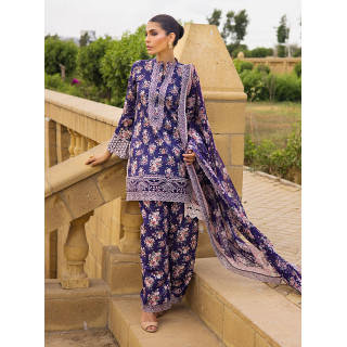 Zainab Chottani Luxury Lawn Unstitched Collection-2023-6B